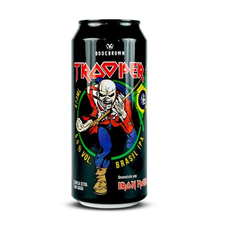 Cerveja Bodebrown 473ml Latao Trooper