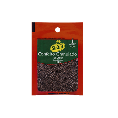 Choc Granulado Strafit 100g .