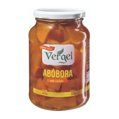 Abobora vergel 370g vd
