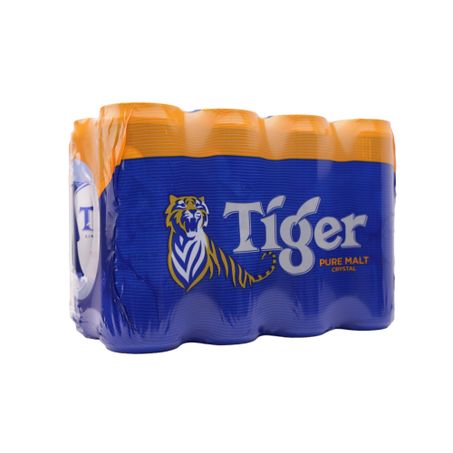 Cerveja Tiger Puro Malte Crystal Lata 350ml - Pacote com 12un - 4.2lt 360-56