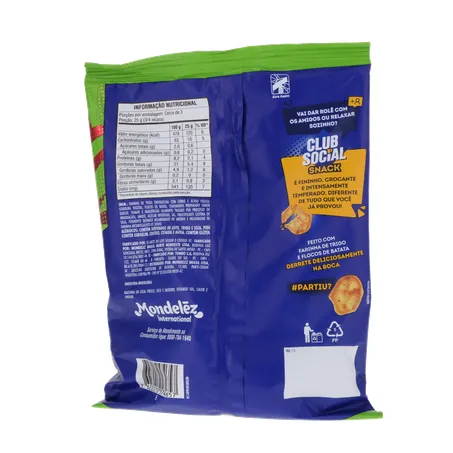 Biscoito Club Social Pizza Marguerita Pacote 68g 
  360-19