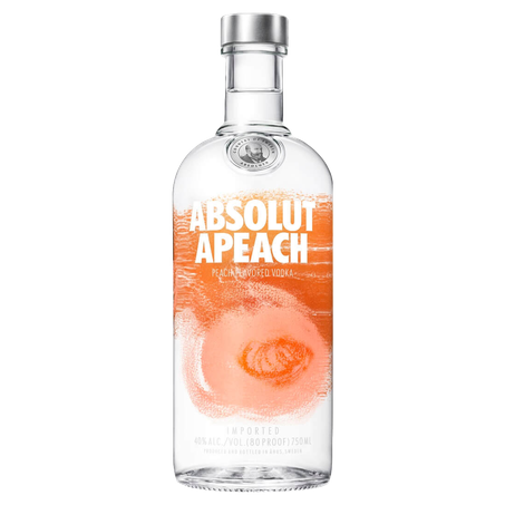 Vodka absolut apeach 750ml