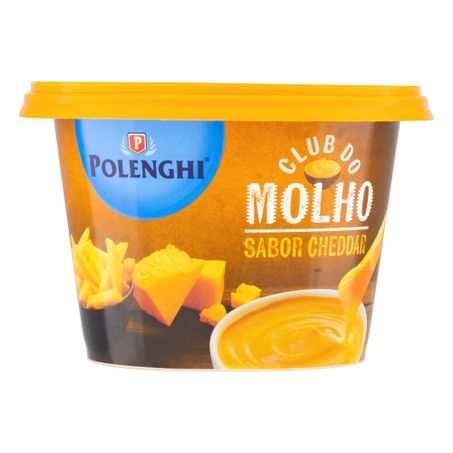 MOLHO POLENGHI QUEIJO CHEDDAR 220G