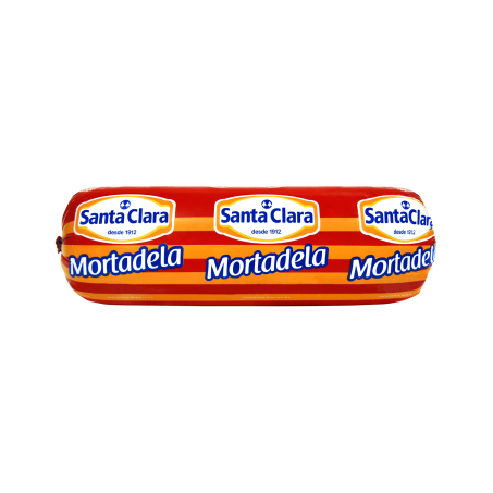 MORTADELA C/TOUCINHO STA CLARA PC +-2KG (080405)