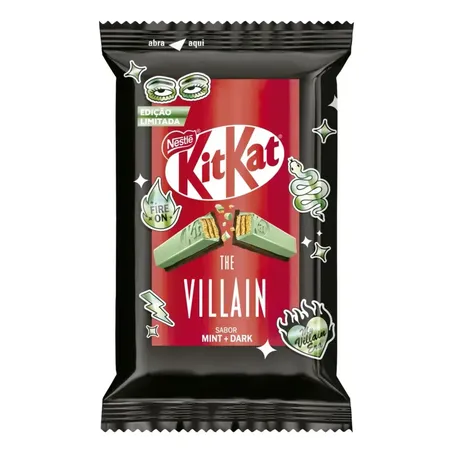 Chocolate Nestle 41.5g Kit Kat Dark Chocmint Villain