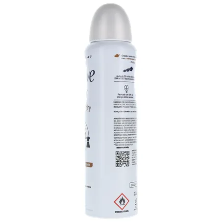 Antitranspirante Aerosol Dove Invisible Dry Violeta e Frésia Branca Frasco Spray 150ml 360-1