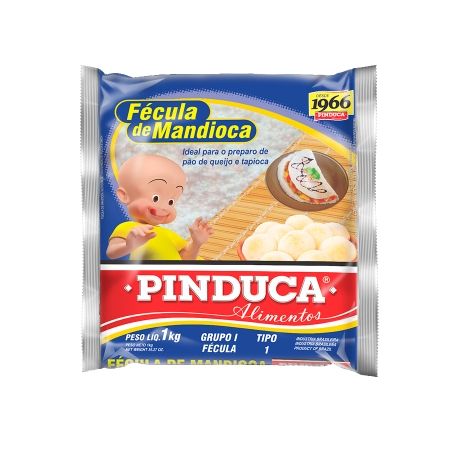 Fecula De Mandioca Pinduca 1kg 
