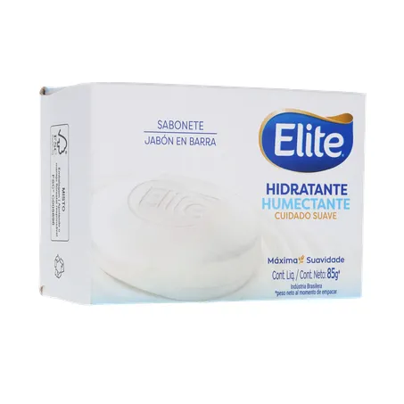 SABONETE EM BARRA ELITE HIDRATANTE CUIDADO SUAVE CAIXA 85G 360-33