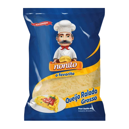 Queijo nonito ralado grosso 40g