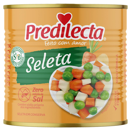 Seleta de Legumes Predilecta 170g - Lata