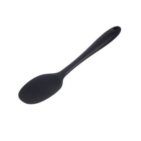 COLHER TOK UTIL NYLON DIA A DIA PRETO 28CM