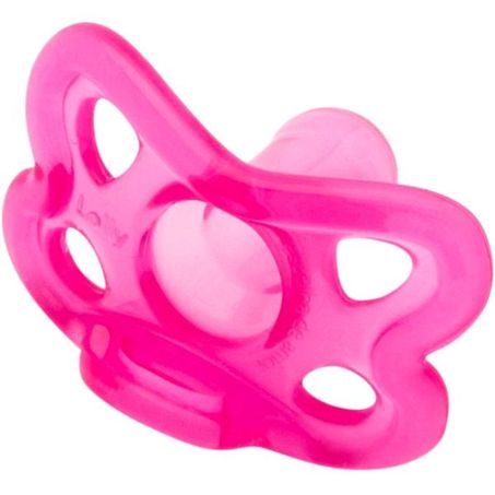 Chupeta lolly r-t2 100% silicone rosa