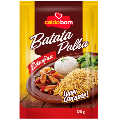 Batata palha caldo bom 100g extra fina
