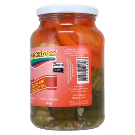 Picles temperbom 300g 360-5