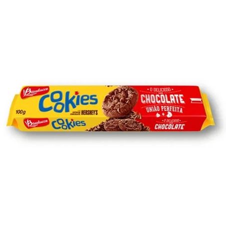 Biscoito bauducco 100g cookies chocolate