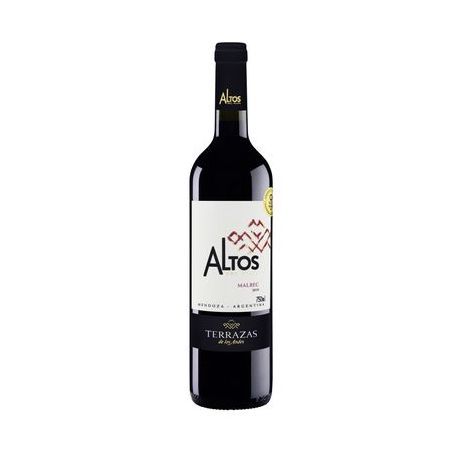 Vinho Argentino Tinto Altos Del Plata Malbec Mendoza Garrafa 750ml
