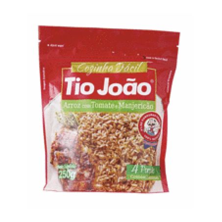 Arroz com Tomate Manjericão Tio João Cozinha Fácil Embalagem 250G