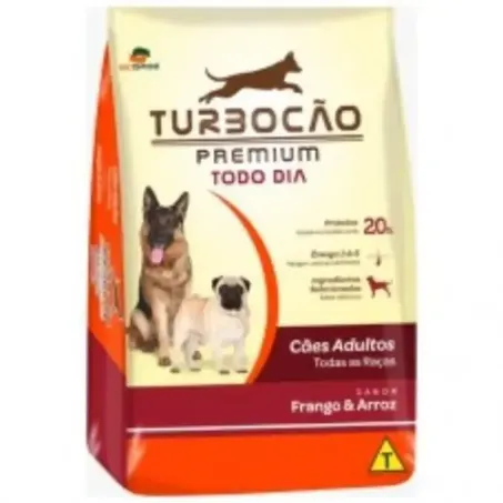 Racao turbocao premium caes adultos fra/arr/beterraba 1kg