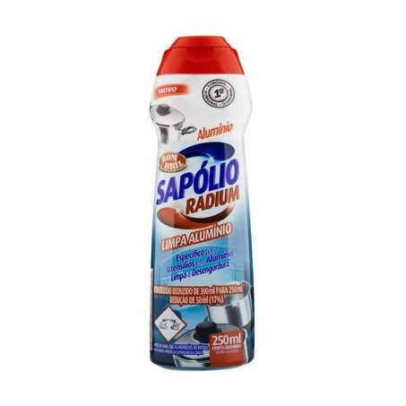 Sapolio radium liq aluminio 250ml*