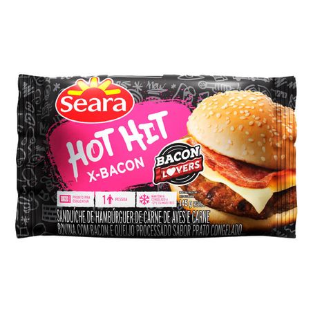 Hot hit seara 145g x-bacon
