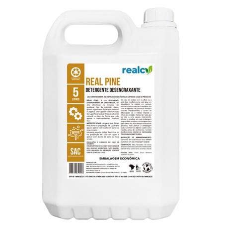 DETERGENTE DESENGRAXANTE REAL PINE 5L REALCY