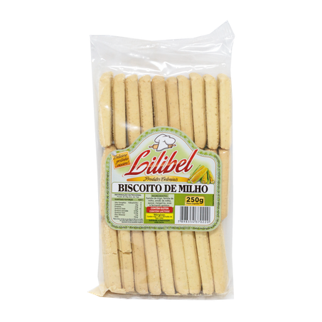 BISCOITO MILHO LILIBEL 250G