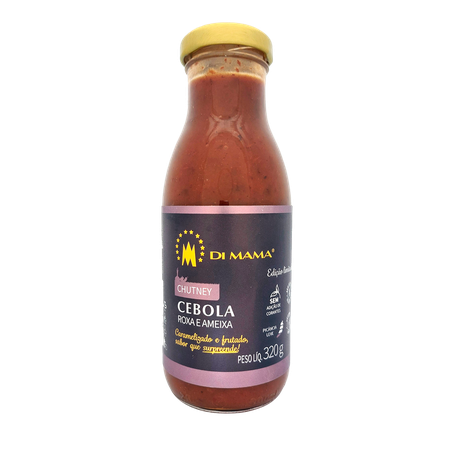 Chutney Di Mama Cebola Roxa e Ameixa 320g