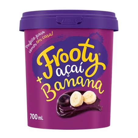 Polpa Frooty Banana Pote 700ML