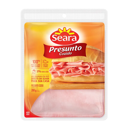 Presunto cozido fatiado seara