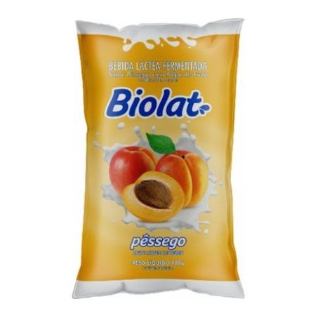 BEBIDA LACTEA SACO BIOLAT 900G PESSEGO