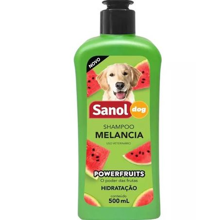 Shampoo caes melancia sanol dog 500ml
