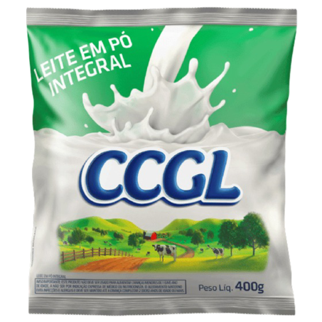 Leite em pó ccgl integral 400g