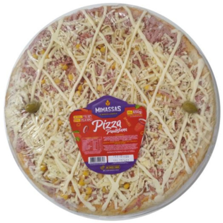 Pizza mimassas cong 650g paulistana