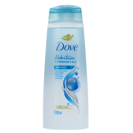 Shampo Dove Hidratação + Vitaminas A & B Squeeze 200ml