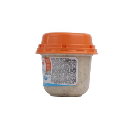 Creme Bom Princípio Sabor Chocolate Branco com Cookies  Pote 160gr 360-1