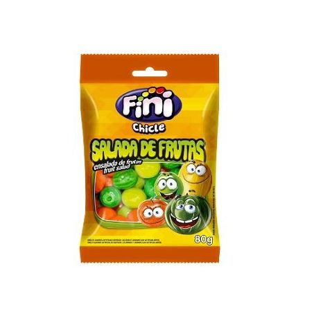 Goma de Mascar Fini Salada de Frutas 80G