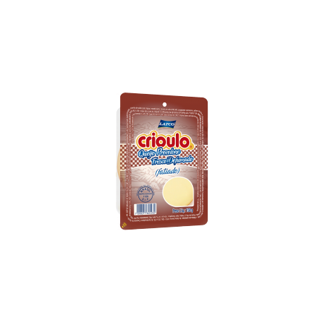 QUEIJO PROVOLONE DEFUMADO LACTO CRIOULO FATIADO
