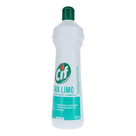 LIMPADOR TIRA LIMO CIF C/CLORO SQUEEZE 500ML 360-3