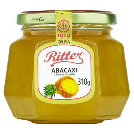 Geleia ritter 310g abacaxi c/ coco