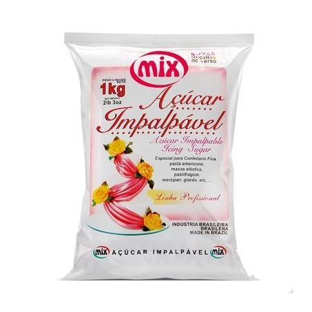 Açúcar Confeiteiro Impalpavel Mix 1KG