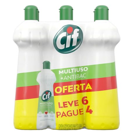 Cif limpador mult antibac 500ml l6 p4