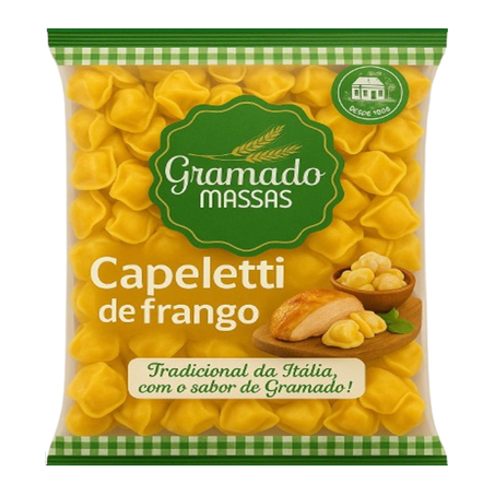 CAPELETTI FRANGO GRAMADO MASSAS 400G
