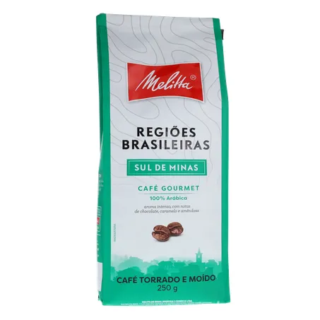 Cafe melitta gourmet 250g sul de minas 360-35