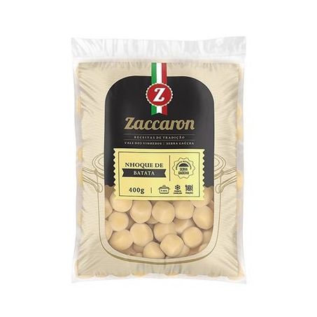 Nhoque batata zaccaron 400g