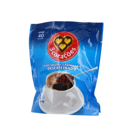 Café Solúvel 3 Corações Descafeinado Rf 40g 360-1
