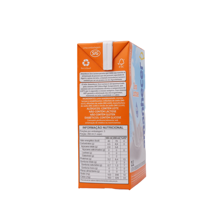 Leite Uht Amanhecer Zero Lactose 1l 
  360-17