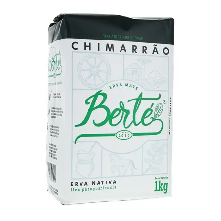 Erva mate berte s-acucar 1kg 360-34