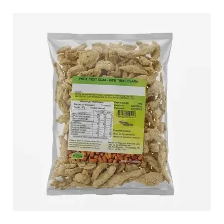 PROTEINA TEXTURIZADA DE SOJA TIRAS CLARA 250G