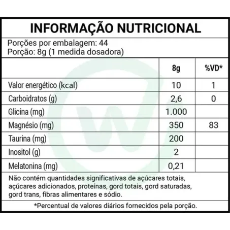 Magnésio Inositol Relief 3.0 Camomila Lavanda 350g 360-2