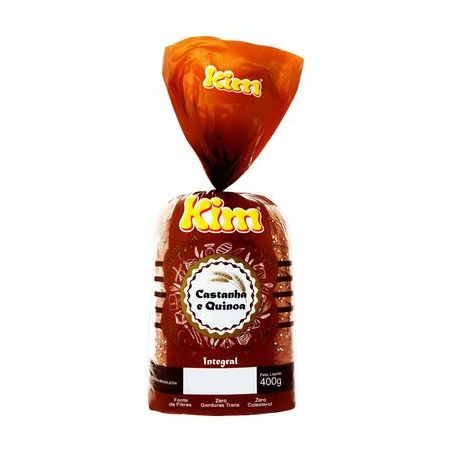 Pão de Forma Kim Castanha Quinoa 400G
